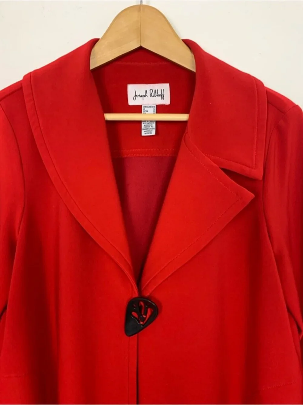 Joseph Ribkoff Statement Button Jacket - Picture 3 of 6